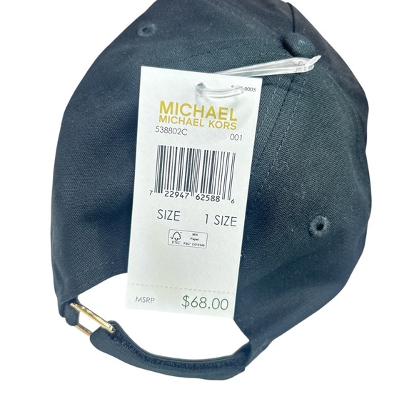 Michael Kors Black Cap NWT - Picture 3 of 4